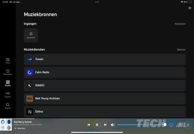 Bluesound Node Nano - BluOS-app