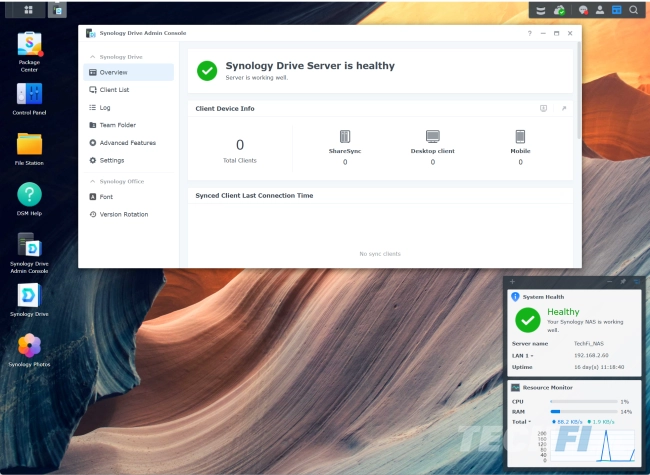 Synology Drive Admin Console 