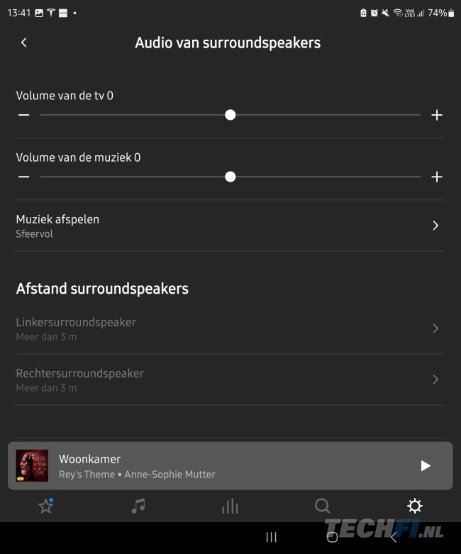 Sonos-app bij Era 300 en Arc-soundbar