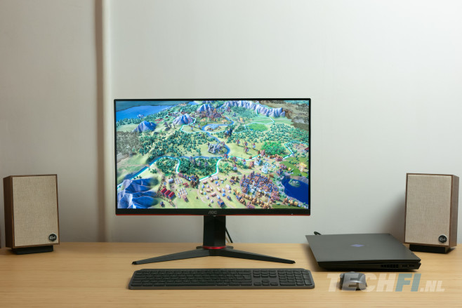 Een QHD resolutie zoals die van de AOC Q24G2A zorgt voor extra overzicht en meer detail, wat bij strategie games bijvoorbeeld heel prettig is. Je ziet meer in &eacute;&eacute;n oogopslag.