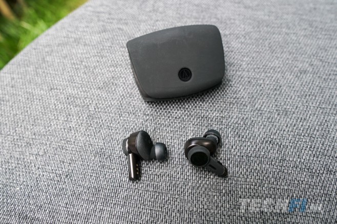 De Audio-Technica ATH-TWX9 bieden een verfijnde klank die audiofielen zal aanspreken, en zeer goede noise-cancelling.