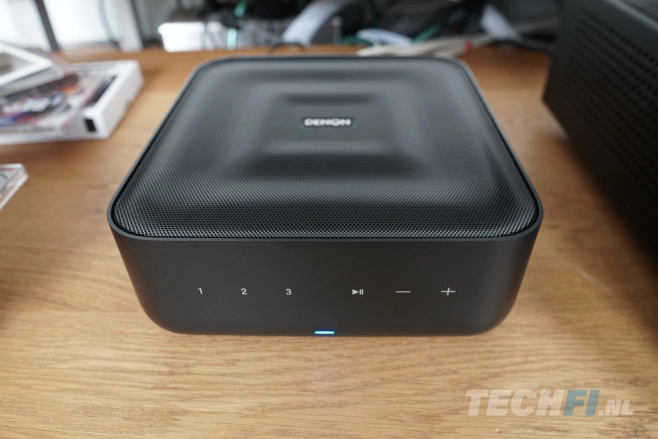 De Denon Home Amp is een compacte versterker om je televisie te voorzien van krachtig stereogeluid &eacute;n je te bedienen met uitgebreide streamingfuncties voor muziek.