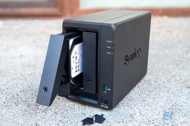 De Synology DS725+ is een luxere 2-bay NAS in het assortiment van deze fabrikant, met meer uitbreidingsmogelijkheden dan de DS225+.