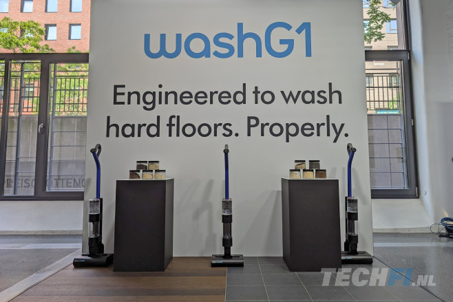De Dyson WashG1 komt begin september naar Nederland, wij kregen alvast een demonstratie