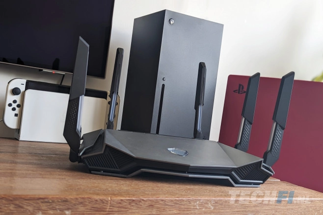 De MSI RadiX AXE6600 is een van twee routers waarmee de fabrikant na lange tijd de routermarkt weer betreedt.