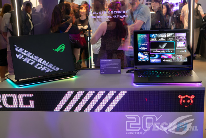 De ROG Strix Scar 18 (2026) is n&oacute;g extremer dan de vorige versie - hij kan tot 320 watt aan warmte afvoeren, voor nog hogere, langere CPU- en GPU-prestaties.