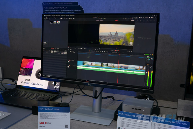 Naast gaming monitoren had ASUS nog heel wat nieuwe beeldschermen tentoongesteld op Computex, waaronder ProArt Display schermen voor creatievelingen en draagbare modellen.