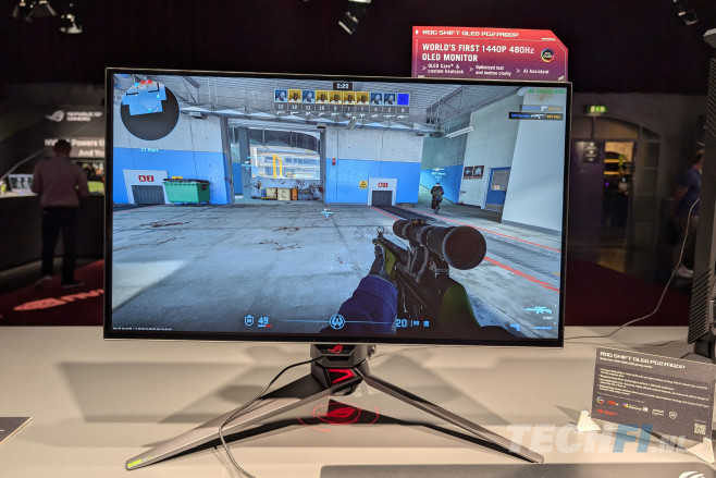 De PG27AQDP verschilt &eacute;&eacute;n letter met de PG27AQDM, maar is twee keer zo snel qua verversingsfrequentie: 480 beelden per seconde kan deze qhd OLED-monitor tonen.&nbsp;