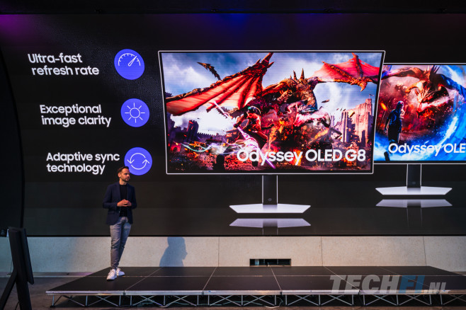 Op een evenement in Londen presenteerde Samsung nieuwe Odyssey gaming monitoren, ViewFinity monitoren voor creatieve gebruikers en Smart Monitoren voor wie een alles-in-&eacute;&eacute;n scherm zoekt.