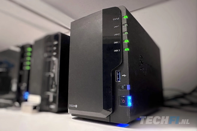 De Synology DiskStation DS224+ is een bovengemiddeld krachtige netwerkopslag met uitbreidbaar geheugen voor geavanceerde fotoherkenning en meer veeleisende toepassingen.