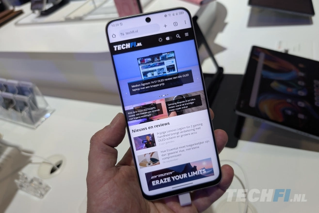 Het Nxtpaper scherm van deze TCL smartphone is echt wat bijzonders