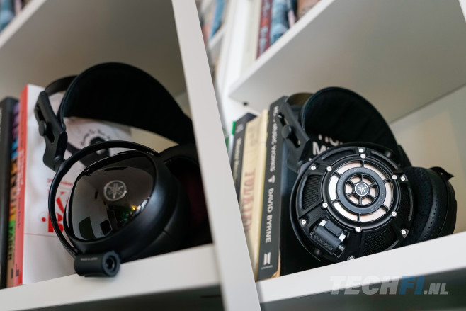 De Yamaha YH-C3000 (links) en YH-C4000 (rechts) zijn twee luxe, high-end hoofdtelefoons met een zeer verschillende technische benadering en geluidskarakteristiek.