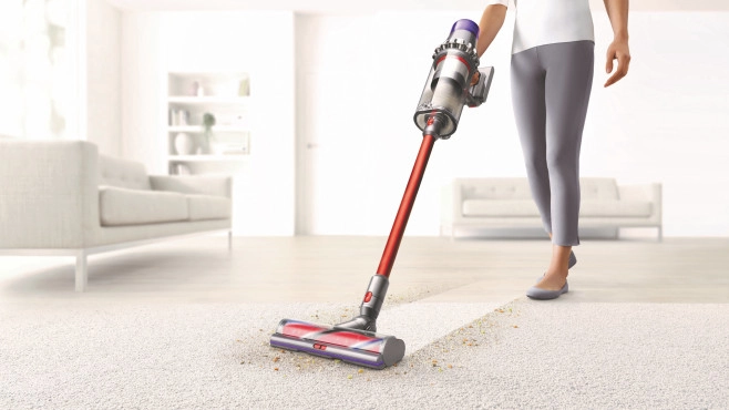 Een uur draadloos zuigen, dat belooft de Dyson V11 Outsize