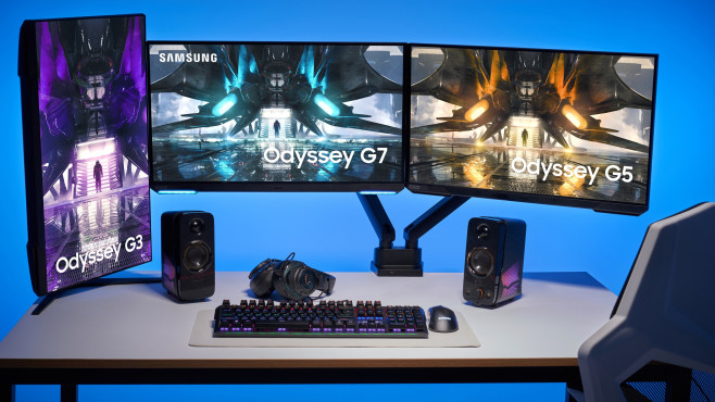 Opvallend: de nieuwe Samsung Odyssey gaming monitoren zijn niet curved