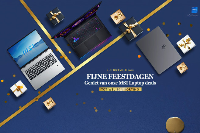 Tot 30% korting op MSI laptops in de eindejaars sale: we stellen er twee aan je voor (sponsored)