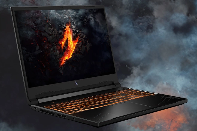 De Acer Nitro V 16 is een van de eerste aangekondigde laptops met de nieuwe AMD Ryzen 8040-serie processors aan boord - maar je moet tot april volgend jaar wachten, voor je er een kan&nbsp; kopen.