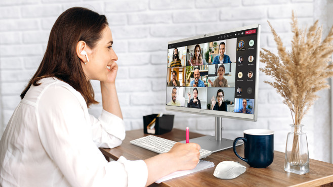 De Acer Aspire C all-in-one desktop PC's werken met een mobiele Core Ultra processor met AI-versnelling.
