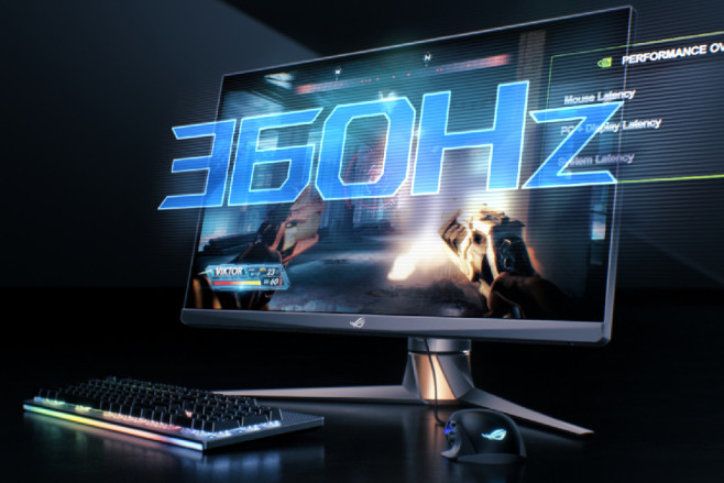 Asus ROG Swift PG27AQN 1440p G-sync esports monitor belooft 360 beelden per seconde