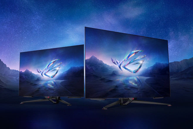 Asus ROG Swift OLED PG42UQ en PG48UQ gaming monitoren moeten minder spiegelen door anti-glare coating