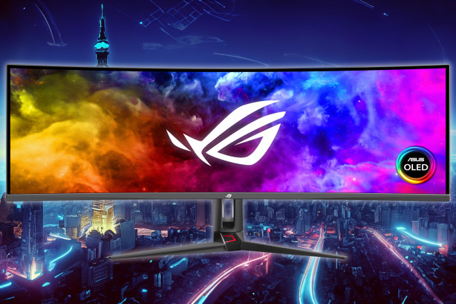 De nieuwe OLED gaming monitor van ASUS is een superwide van 49 inch