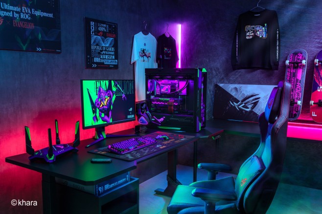 ASUS Republic of Gamers doet een beroep op nostalgie en bankrekening van Evangelion-fans