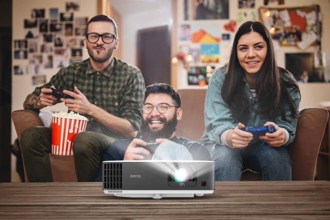 Betaalbare BenQ beamer projecteert op korte afstand 100-inch beeld in 4K