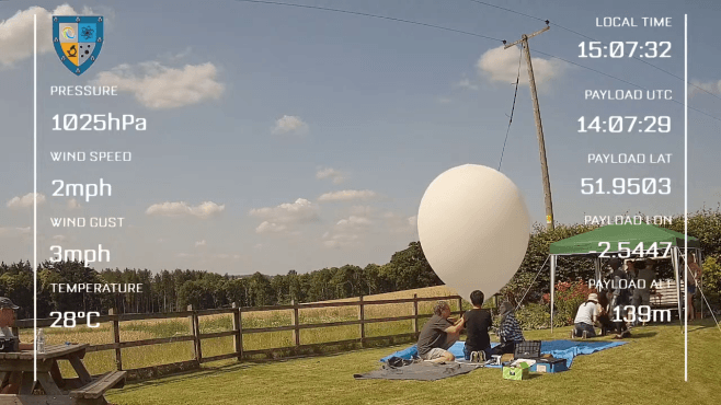Rugged smartphones van CAT maken een vlucht naar 35 km hoogte en komen terug met infrarood foto's