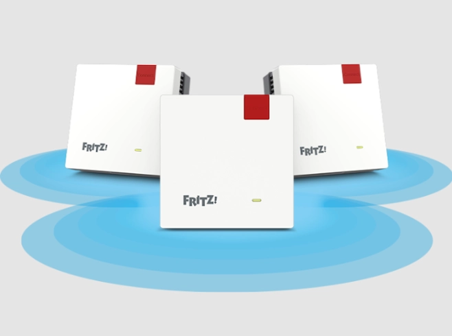 De FRITZ!Mesh Set 1600 zorgt voor stabiele wifi in het hele huis.
