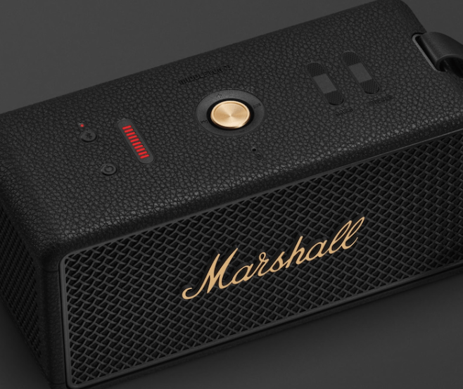 De vernieuwde Bluetoothspeaker van Marshall biedt een diepere bas en een aanzienlijk langere accuduur