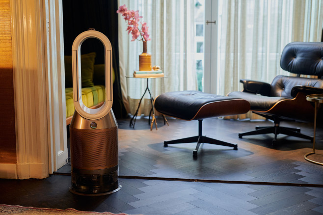 De Dyson Purifier Humidify+Cool Formaldehyde kan nare stofjes vernietigen én luchtvochtigheid op peil houden