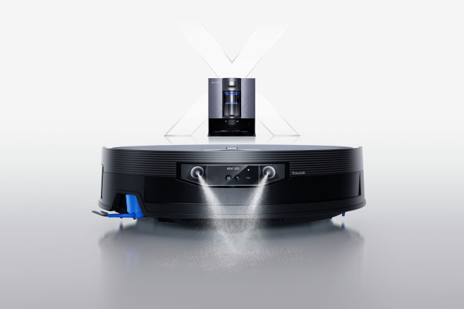 De Ecovacs Deebot X12 is er in twee versies; de OmniCyclone is er in &eacute;&eacute;n kleur en heeft een stofzuigerzakloos basisstation. De Pro Omni heeft nog 'ouderwetse' zakken en komt in twee kleuropties.