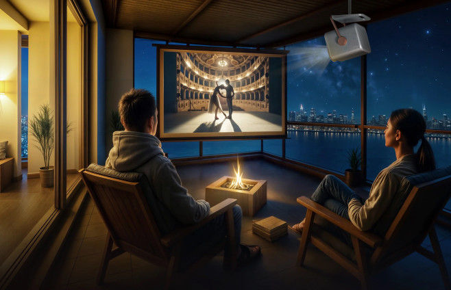 De Hisense M2 Pro is een zeer compacte projector, waardoor hij goed verplaatsbaar is - maar zijn prestaties zijn goed genoeg om hem ook een vaste plek te gunnen.