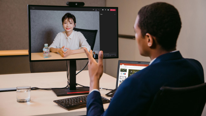 Dit zijn de nieuwe monitoren en monitorwebcams van Lenovo 