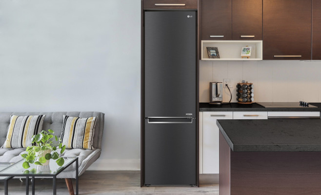 Nieuwe LG koelvriescombinatie met app-bediening belooft zeer zuinige werking