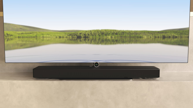 Met de nieuwe soundbar van Loewe kan je ongebruikelijk veel kanten op