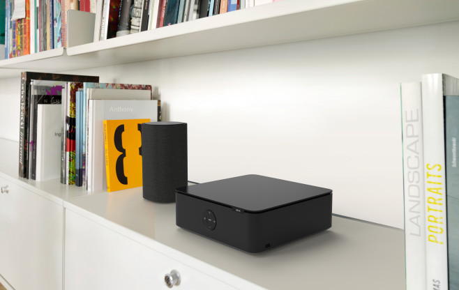 De Loewe klang mr amp is een discreet vormgegeven, krachtige versterker met uitgebreide multiroom en streaming functionaliteit.