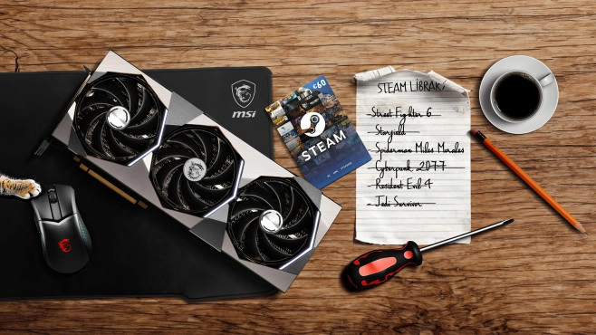MSI geeft tot 10 augustus 60 euro aan Steam-tegoed bij aankoop van een RTX 4080