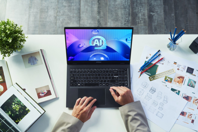 De MSI Prestige 16 AI Evo is een krachtige, lichtgewicht laptop voor professionele gebruikers die je dankzij slimme voorzieningen laat contreren op je werk.
