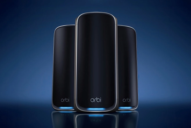 Het nieuwe topmodel mesh-systeem van Netgear is de Orbi 970. Deze is nu te bestellen als set van drie.&nbsp;
