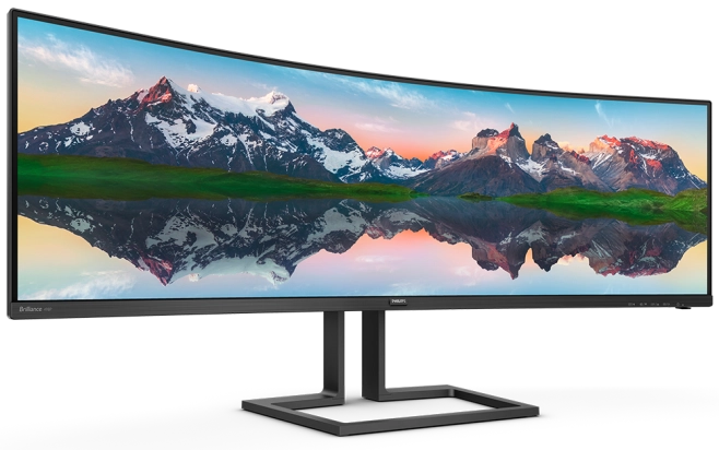 De Philips 498PZ is een monitor voor wie véél werkruimte wil