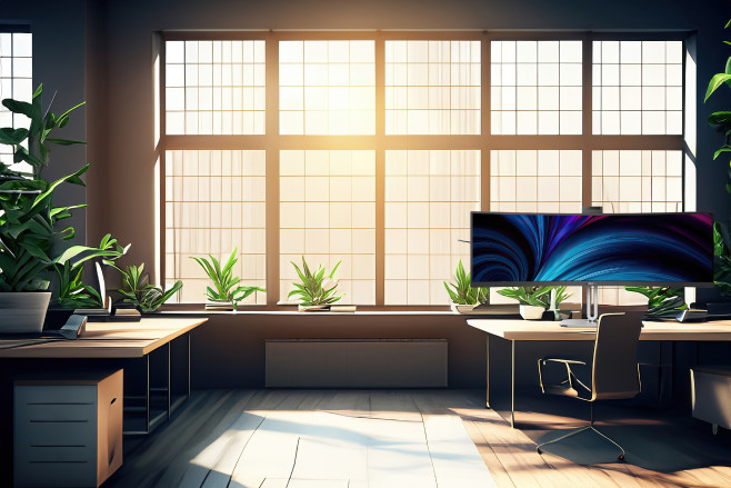 De nieuwe superwide monitor van Philips komt met een heel handig lampje