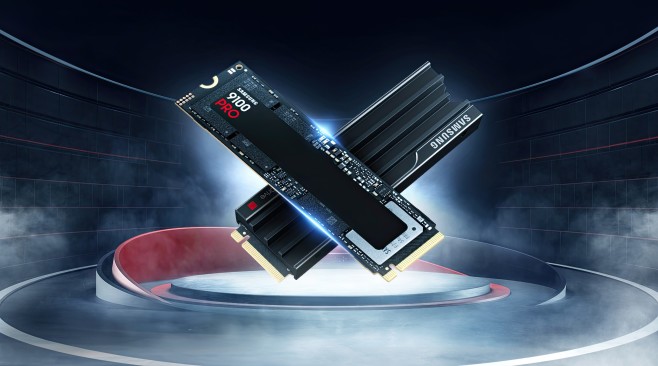 De Samsung SSD 9100 Pro is de eerste PCI-Express 5.0 SSD van het bedrijf met 4 lanes. Daardoor biedt deze opslag een ongekend hoge lees- en schrijfsnelheid.&nbsp;