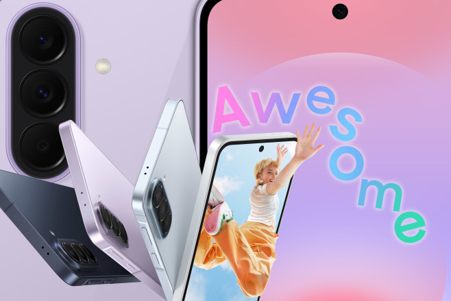 Samsung stuurde geen lifestyle-beeld mee met het persbericht, dus we hebben maar wat ge&iuml;mproviseerd op basis van hun 'Awesome' (want Galaxy A, natuurlijk) afbeelding.&nbsp;