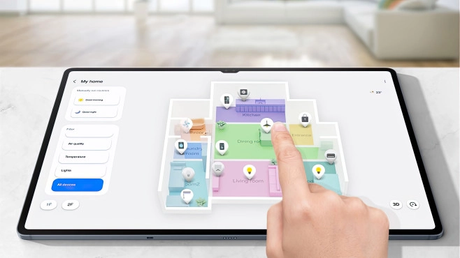 De Samsung Galaxy Tab S10+ en S10 Ultra bevatten weinig nieuwe hardware; de nadruk ligt op toepassingen voor smart home en AI.