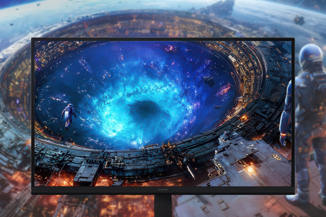 De Samsung Odyssey G8 (G80HS) is een 6K gamingmonitor, met dus een relatief hoge verversingsfrequentie. Dankzij dual mode werkt hij ook in 3K met nog eens twee keer zoveel beelden per seconde.