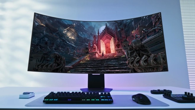 De LG UltraGear GX9 (45GX950A) is een OLED-monitor met ruim 11 miljoen pixels, dual-mode weergave en een prijskaartje van afgerond 2000 euro.