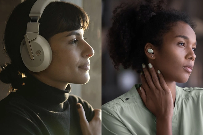 'Draadloos' is het enige dat de twee nieuwe draadloze hoofdtelefoons van Yamaha gemeen hebben