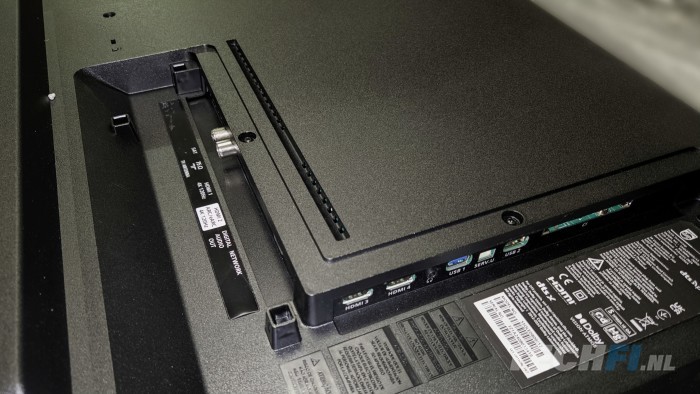 Philips 55OLED809 aansluitingen
