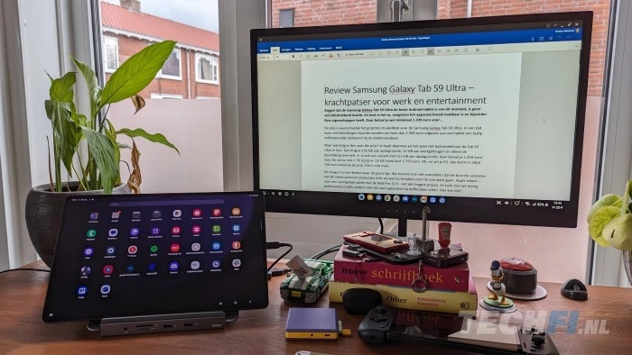 Werken op de Samsung Galaxy Tab S9 Ultra