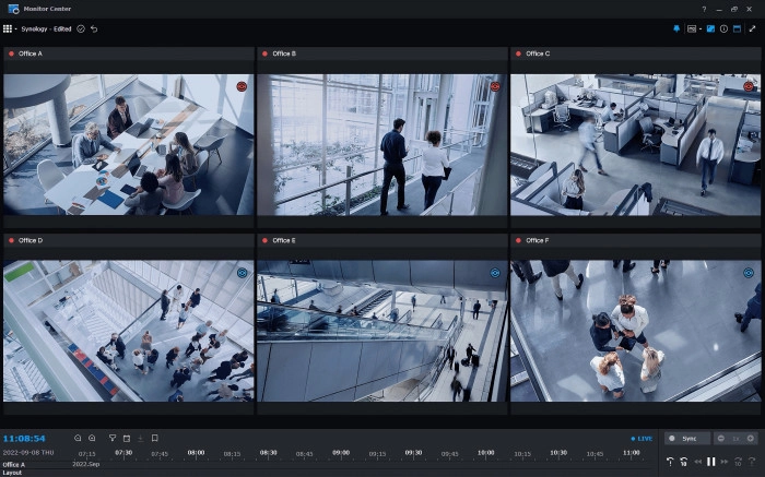Surveillance Station monitor